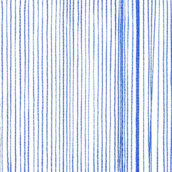 Fadenvorhänge 2 Stk. 100 x 250 cm Blau