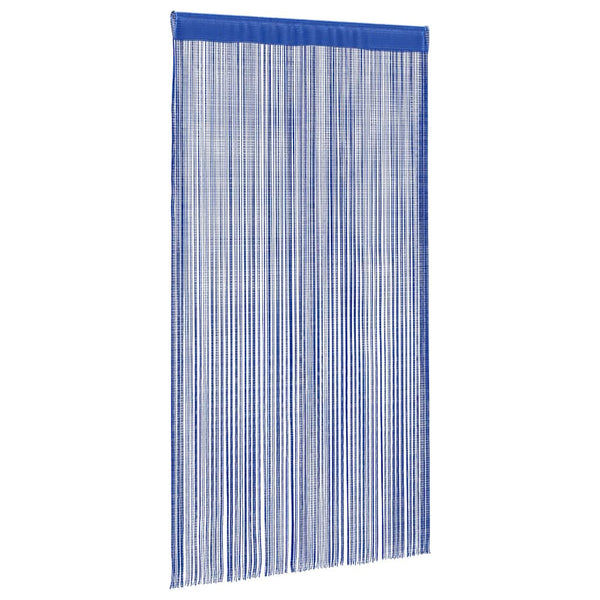 Fadenvorhänge 2 Stk. 140 x 250 cm Blau