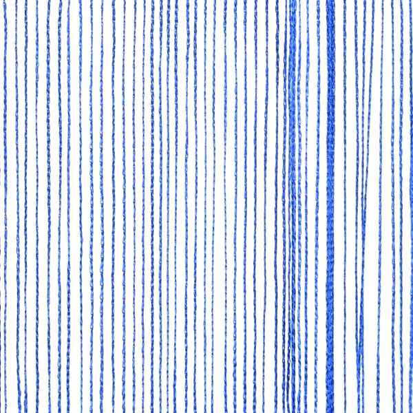 Fadenvorhänge 2 Stk. 140 x 250 cm Blau