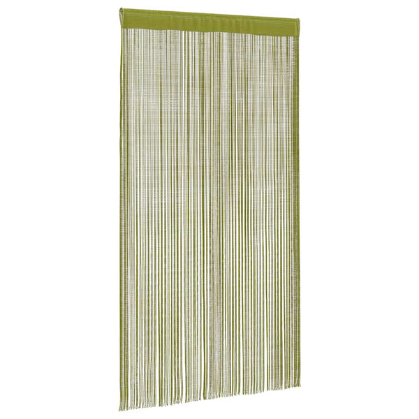 Fadenvorhänge 2 Stk. 100 x 250 cm Grün