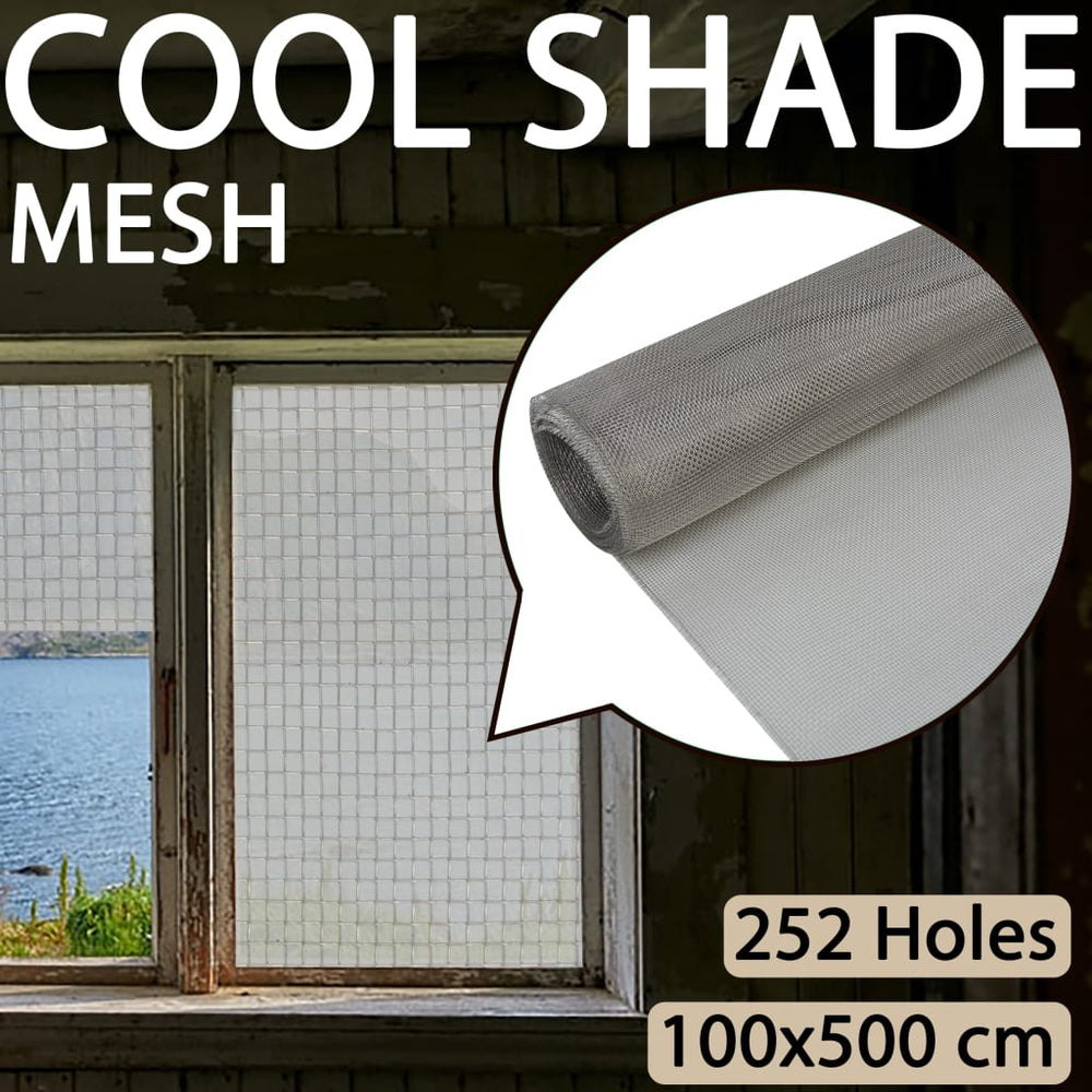 vidaXL Wire Mesh 100x500 cm Stainless Steel 202
