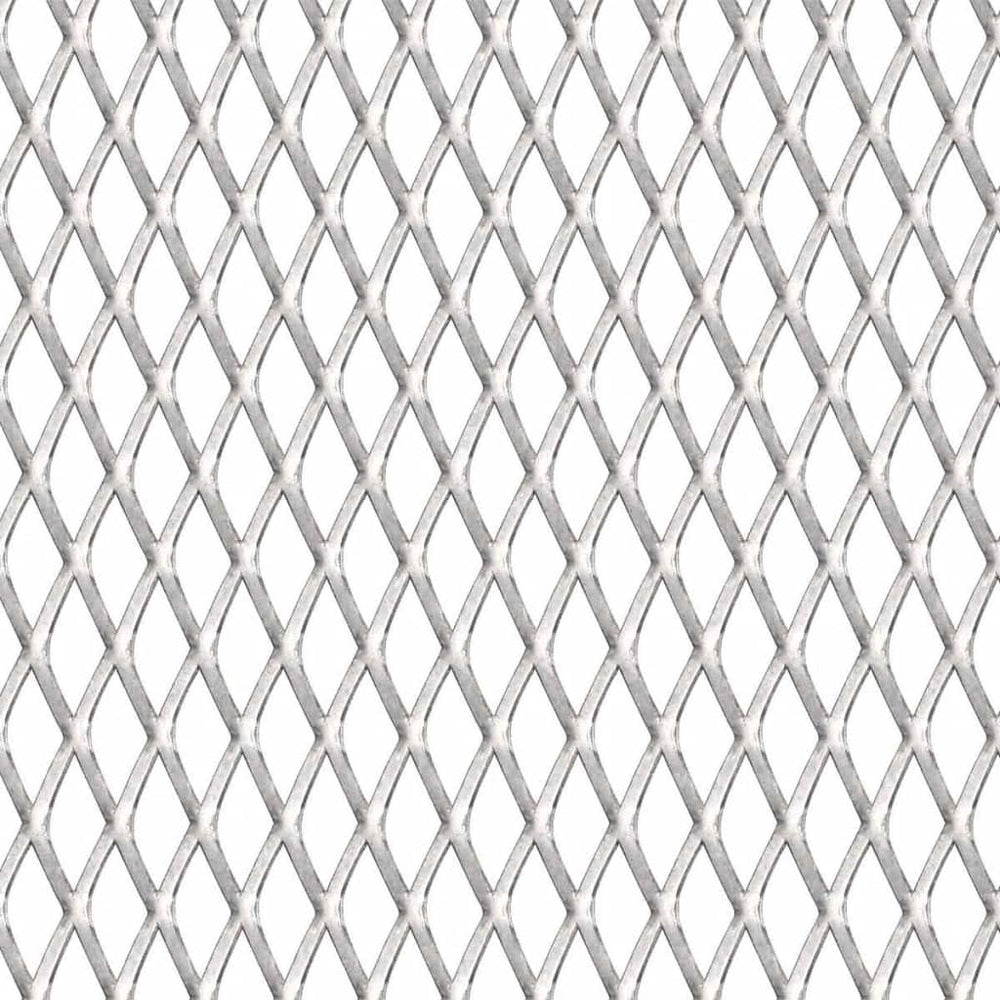 vidaXL Stainless Steel Expanded Metal Mesh 50x50 cm 20x10x2 mm