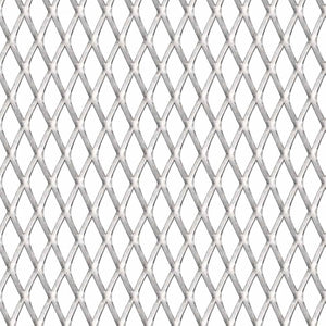 Gittermatte Streckmetall Edelstahl 50×50 cm 20×10×2 mm