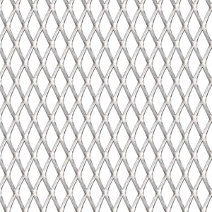 Gittermatte Streckmetall Edelstahl 100x85 cm 20x10x2 mm