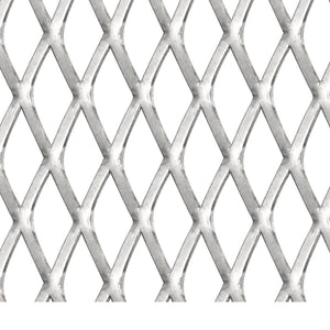 Gittermatte Streckmetall Edelstahl 50×50 cm 45×20×4 mm