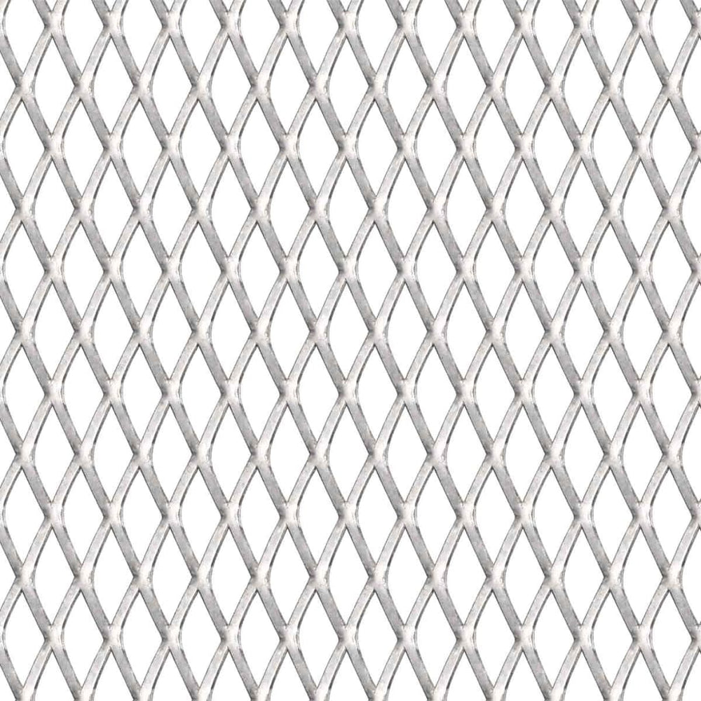 vidaXL Mesh Mat Expanded Metal Stainless Steel 100x85 cm 45x20x4 mm