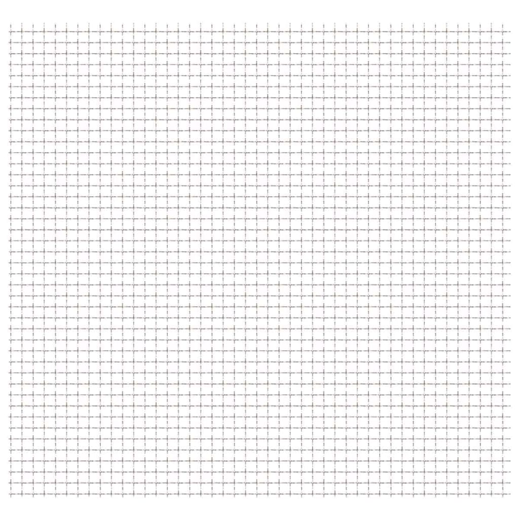 Wellengitter Edelstahl 100x85 cm 31x31x3 mm