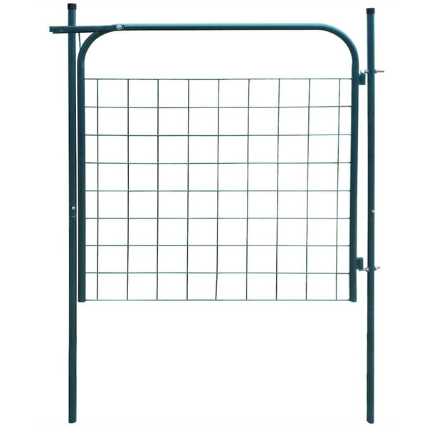 vidaXL Garden Gate 100x100 cm Green