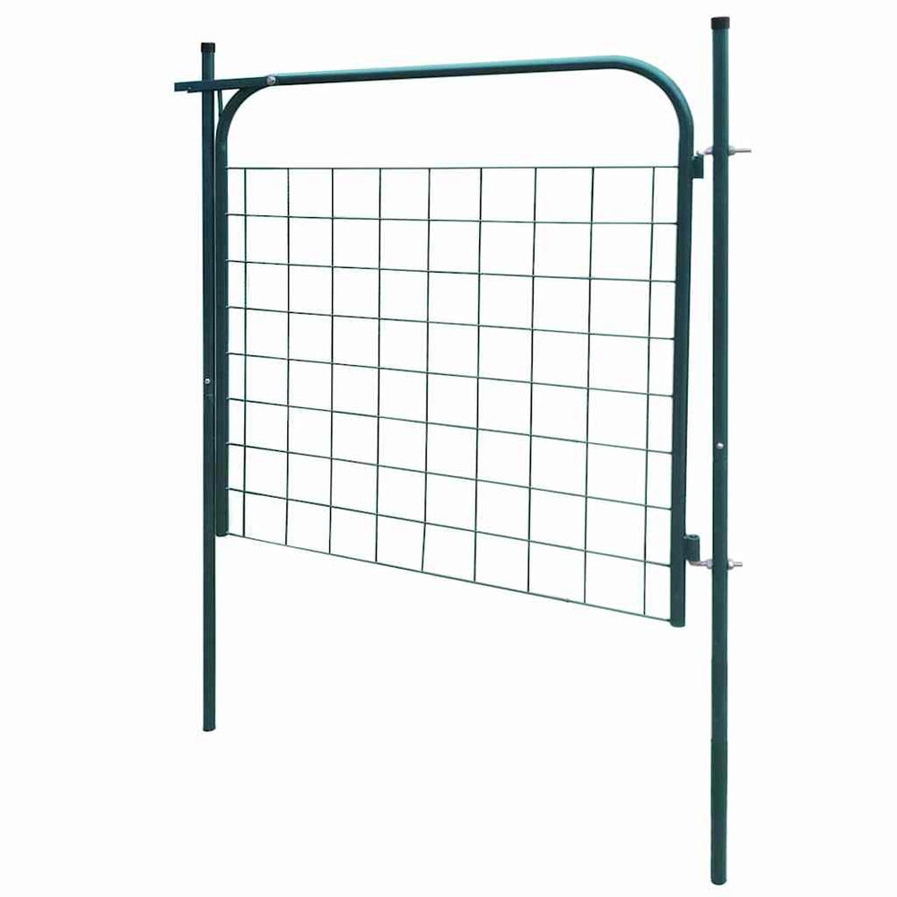 vidaXL Garden Gate 100x100 cm Green