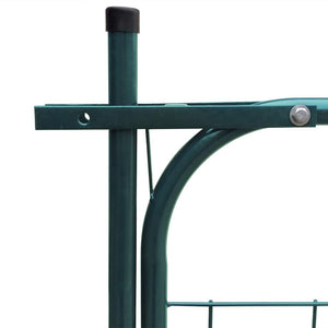 vidaXL Garden Gate 100x100 cm Green