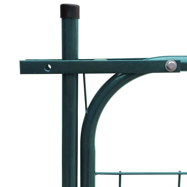 vidaXL Garden Gate 100x100 cm Green