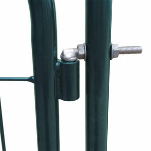 vidaXL Garden Gate 100x100 cm Green
