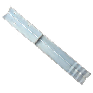 Bodenanker L-Form für Spielturm 2 Stk. Stahl 5 x 5 x 50 cm