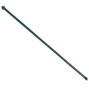 Pflanzstäbe 10 Stk. 1 m Metall Grün