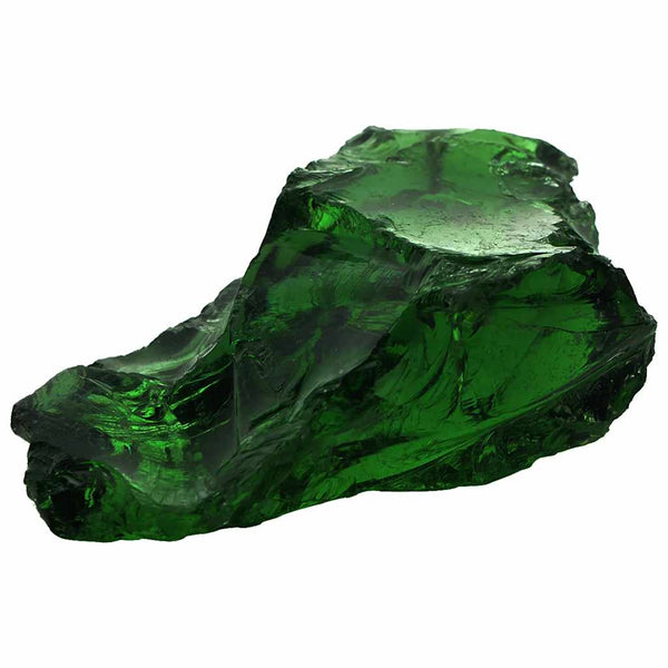 Gabionensteine aus Glas Grün 60-120 mm 25 kg