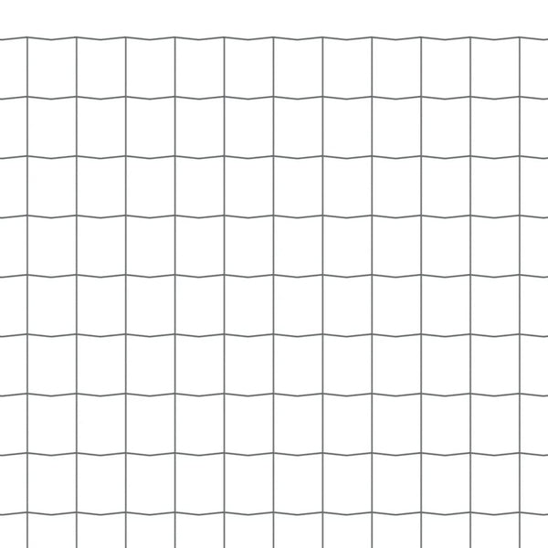 Eurozaun Stahl 10 x 0,8 m Grau