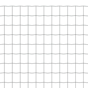 Eurozaun Stahl 10 x 1,2 m Grau