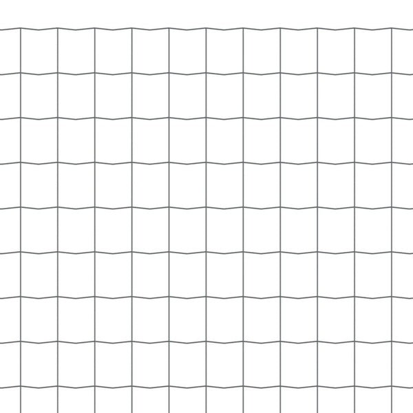 Eurozaun Stahl 10 x 1,5 m Grau
