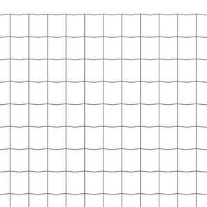 Eurozaun Stahl 25 x 1,2 m Grau
