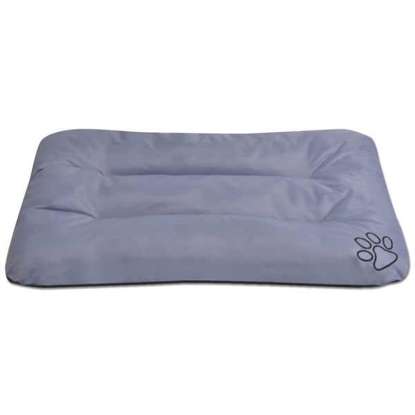 vidaXL Panier pour chien taille XL gris
