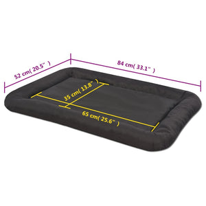 Hundebett Größe XL Schwarz