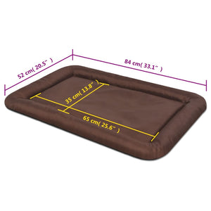 Hundebett Größe XL Braun