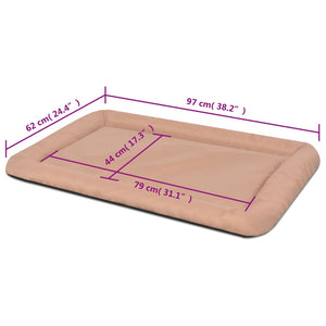 Hundebett Größe XXL Beige
