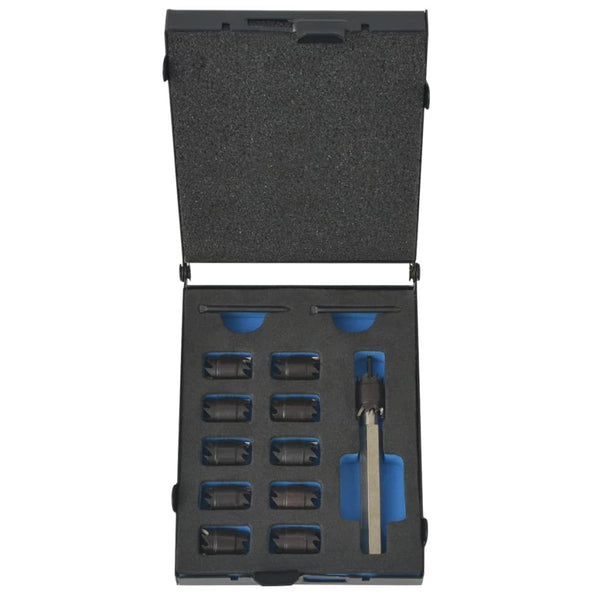 vidaXL Kit de fraises à dépointer 13 pcs HSS