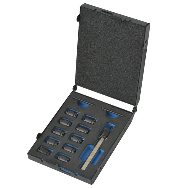 vidaXL Kit de fraises à dépointer 13 pcs HSS