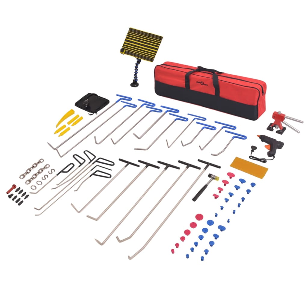 87-Piece Dent Removal Tool Kit Stainless Steel