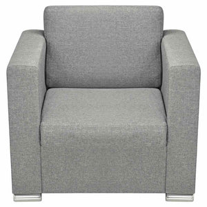 Sessel Hellgrau Stoff