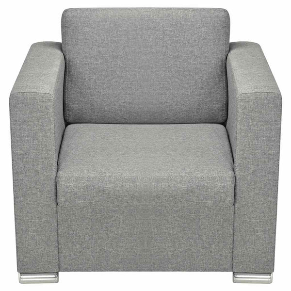 Sessel Hellgrau Stoff