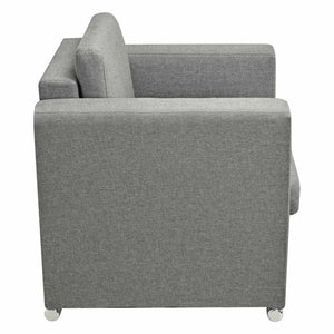 Sessel Hellgrau Stoff
