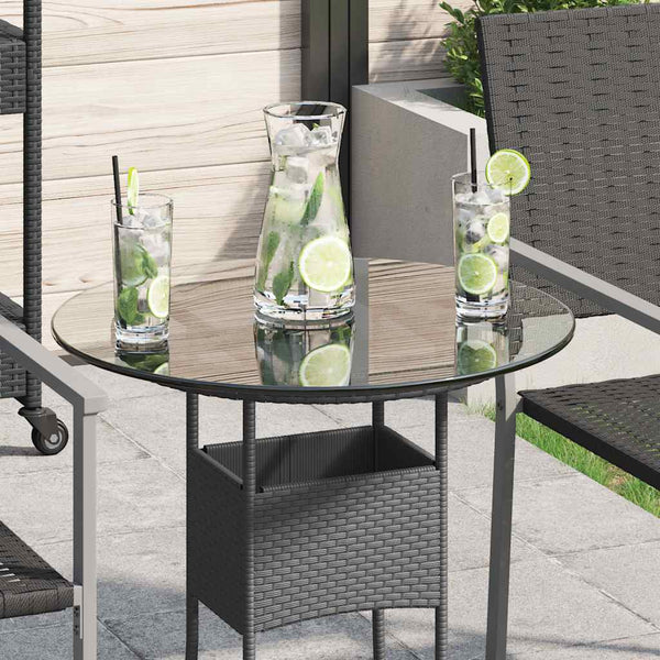 Tischplatte aus gehärtetem Glas rund 500 mm