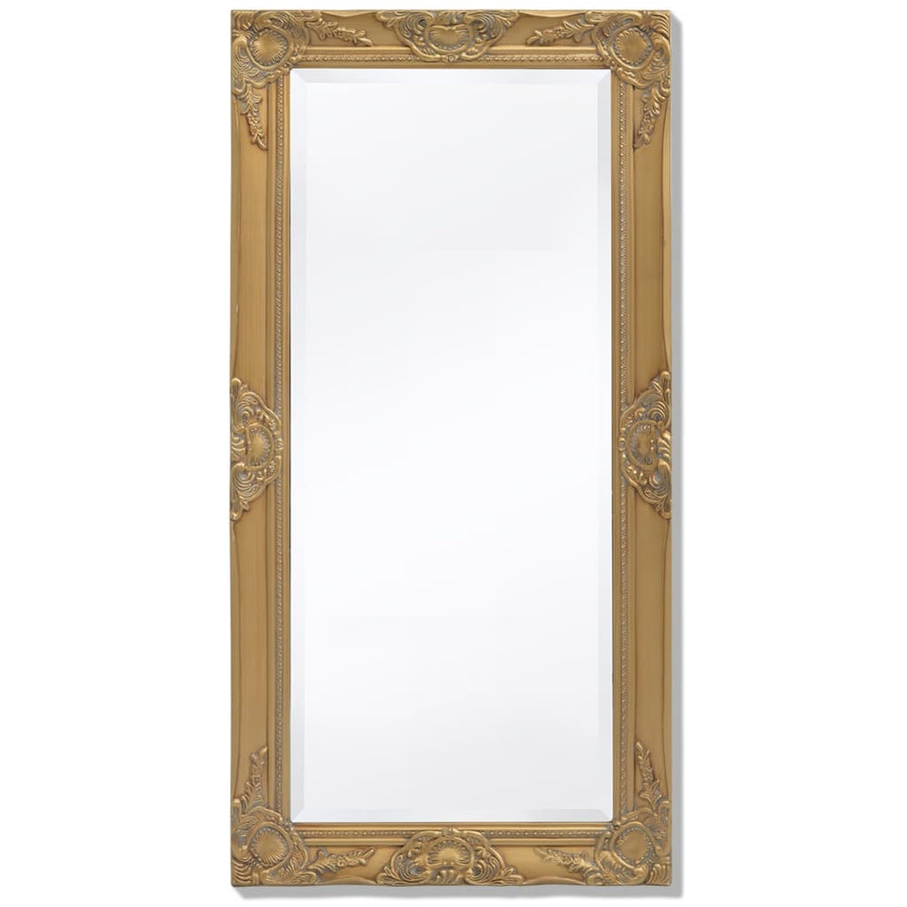 vidaXL Miroir mural de style baroque 100x50 cm Doré