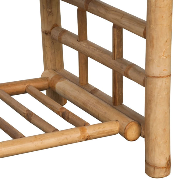 vidaXL Table basse en bambou 90x50x45 cm