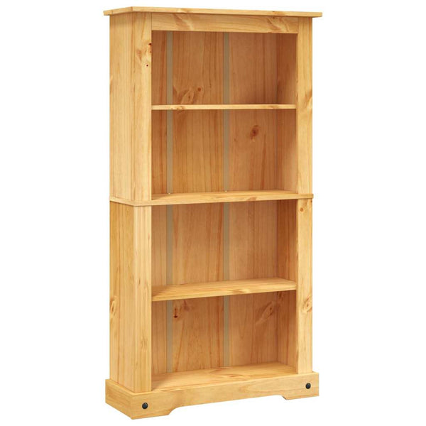 vidaXL Bibliothèque 4 étagères style mexicain pin massif 80x29x150 cm