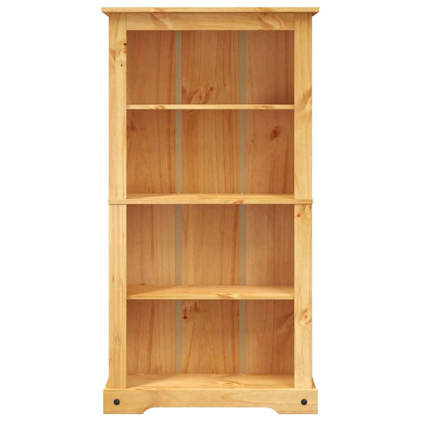 vidaXL Bibliothèque 4 étagères style mexicain pin massif 80x29x150 cm