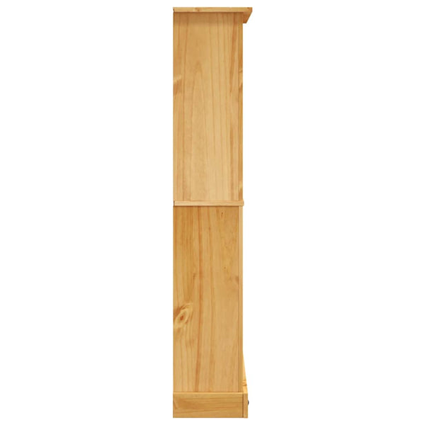 vidaXL Bibliothèque 4 étagères style mexicain pin massif 80x29x150 cm