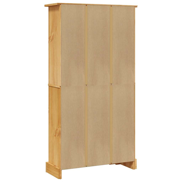 vidaXL Bibliothèque 4 étagères style mexicain pin massif 80x29x150 cm