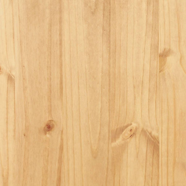 Bücherschrank 5 Fächer Mexiko-Stil Kiefernholz 80x40x170 cm