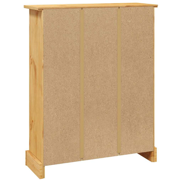 vidaXL Bibliothèque 3 étagères style mexicain pin 80x29x100 cm