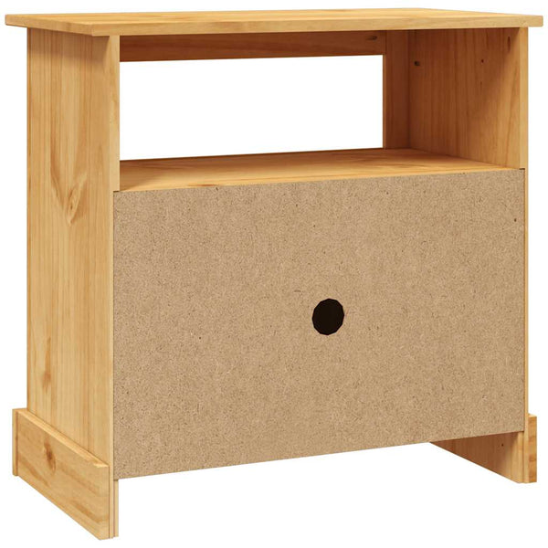 vidaXL Meuble TV de style mexicain en pin massif Corona 80 x 43 x 78 cm