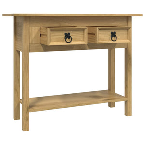 Konsolentisch im Mexiko-Stil Kiefer Massiv Corona 93x34,5x73 cm