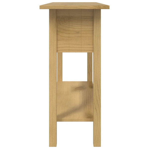 Konsolentisch im Mexiko-Stil Kiefer Massiv Corona 93x34,5x73 cm