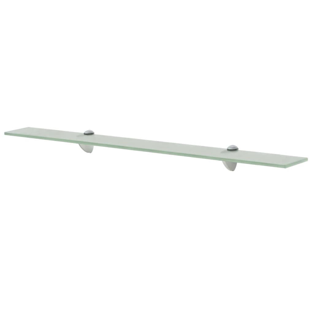 vidaXL Étagère murale flottante en verre 80x10 cm 8 mm
