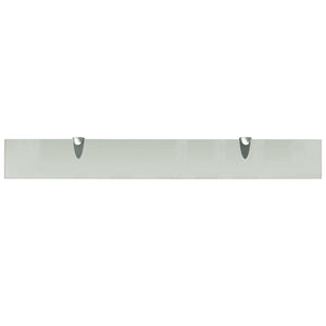 vidaXL Étagère murale flottante en verre 80x10 cm 8 mm
