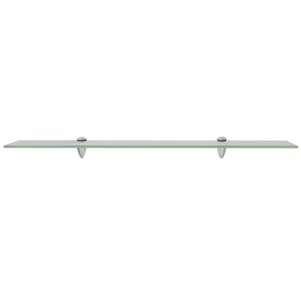 Schwebendes Regal Glas 80x20 cm 8 mm