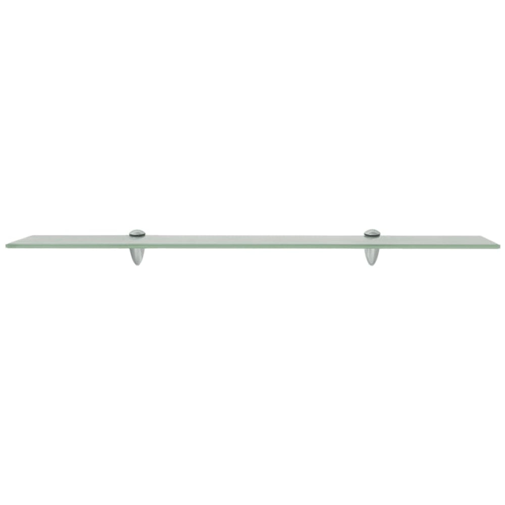 Schwebendes Regal Glas 80x20 cm 8 mm