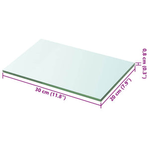 Regalboden Glas Transparent 20x30 cm
